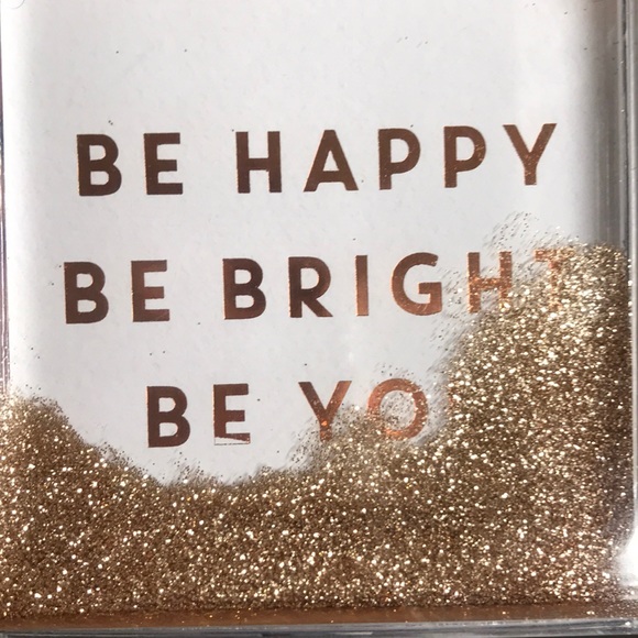 Plastic, glitters stand up sign. - Picture 1 of 3